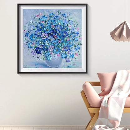 Blue Flower | Diamond Painting