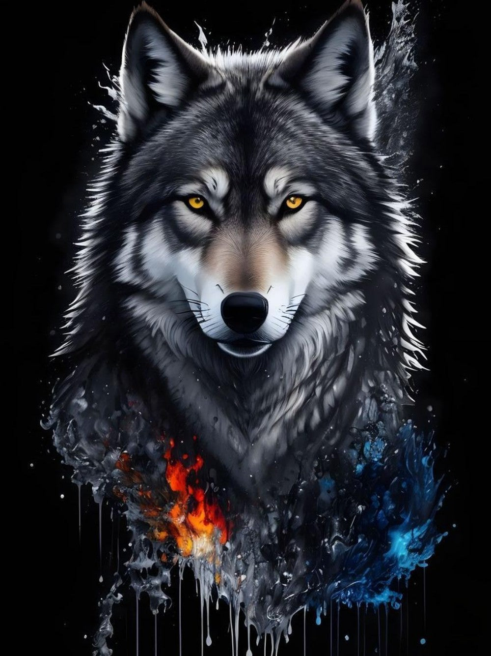 Wolf | Diamond Painting