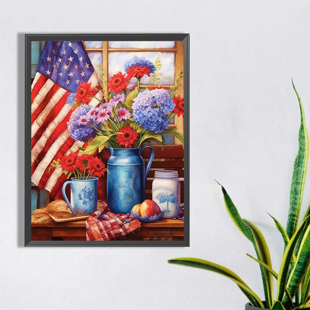 Colorful Flower | Diamond Painting