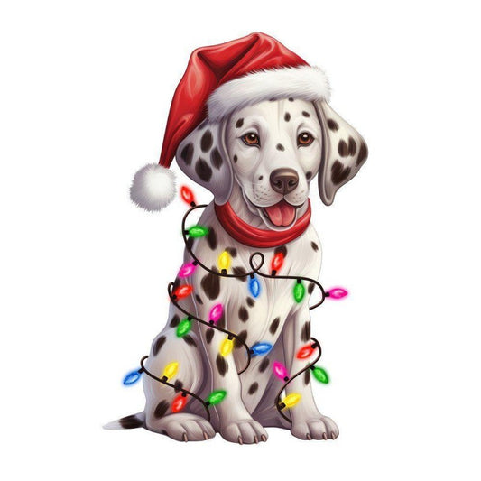 Christmas Dog | Diamond Painting