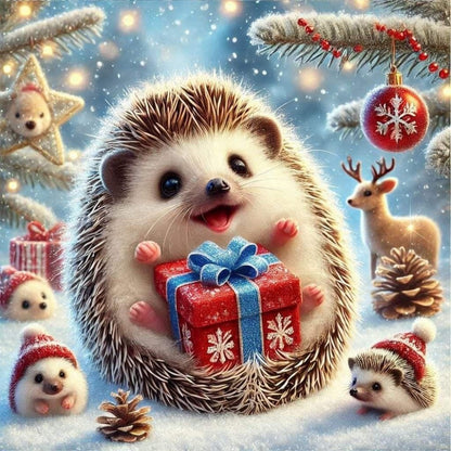 Hedgehog | Diamond Painting