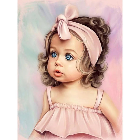 Beautiful Girl | Cross Stitch Embroidery