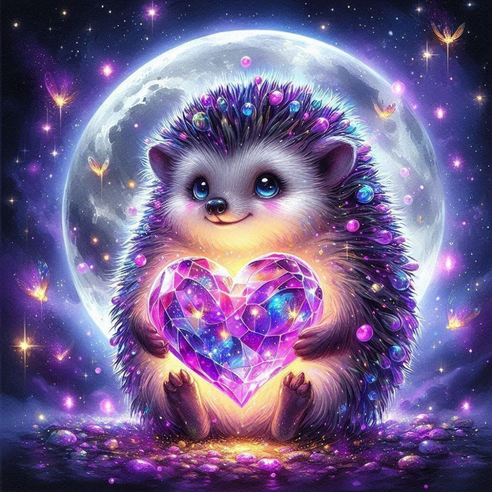 Hedgehog | Diamond Painting