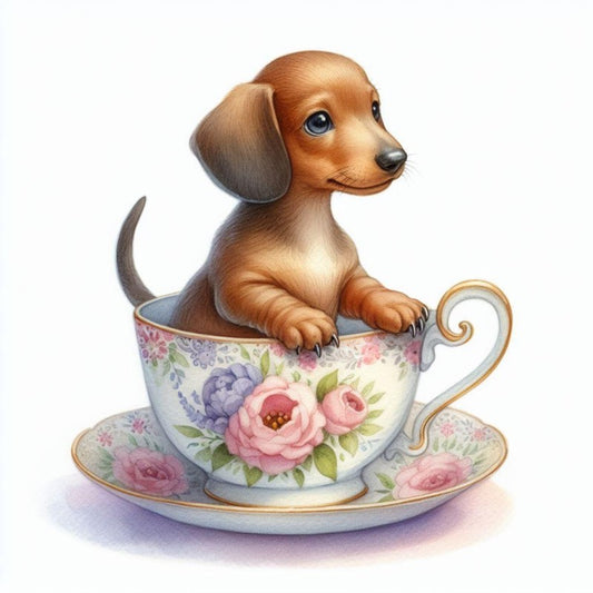 Dachshund Dog | Diamond Painting