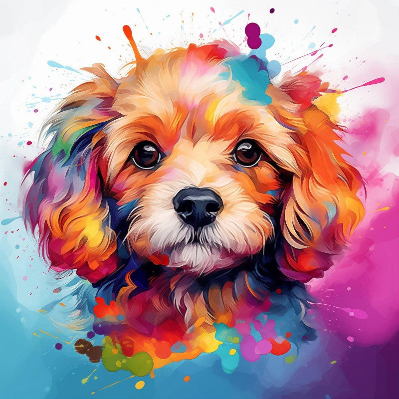 Cavapoo Dog | Diamond Painting