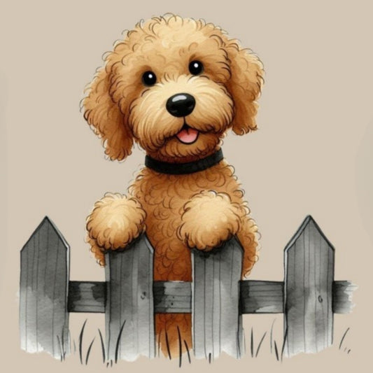Goldendoodle Dog | Diamond Painting