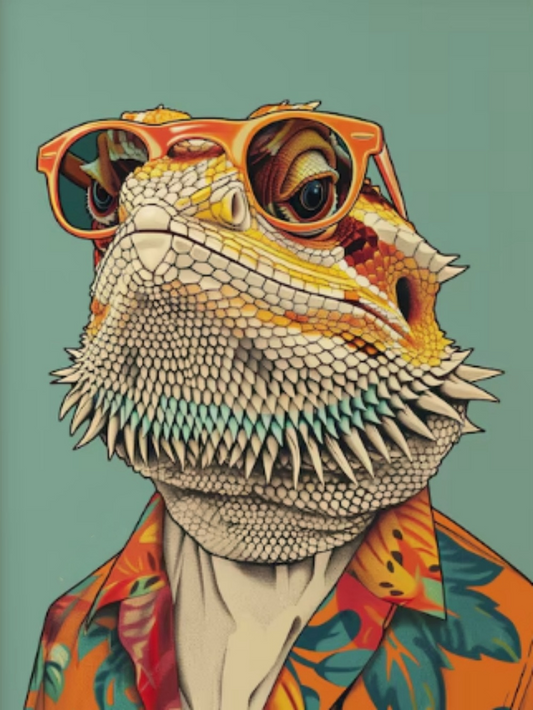 Bearded Dragon | Diamond Painting