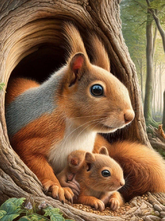 Squirrel | Diamond Painting