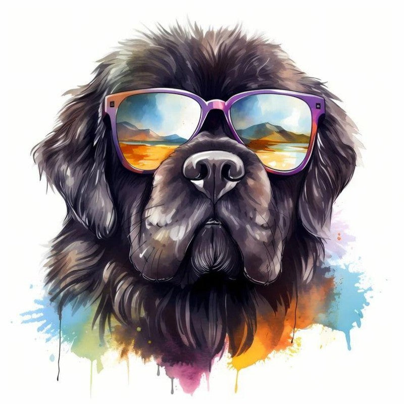 Newfoundland Dog | Diamond Painting