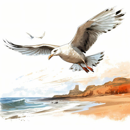 Gull | Diamond Painting