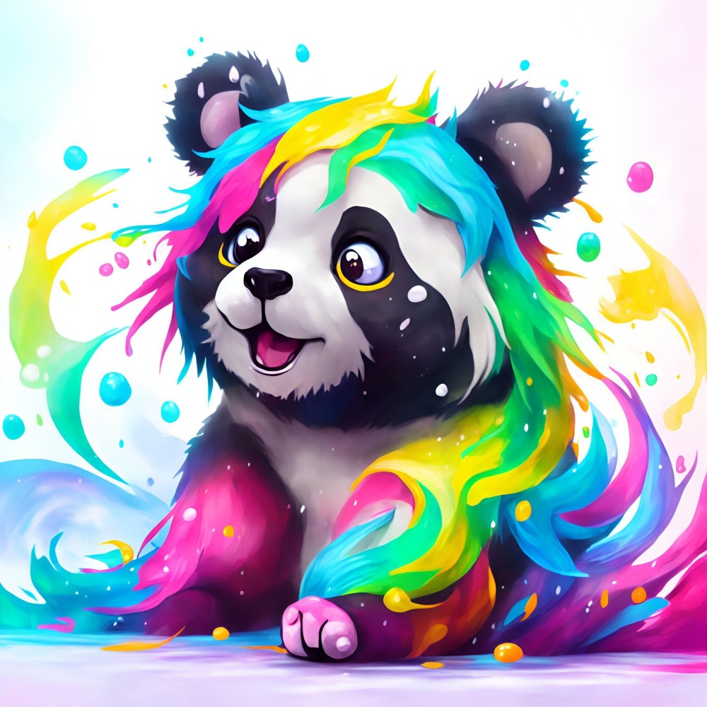 Panda | Diamond Painting