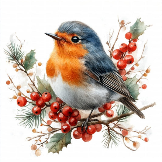 Robin Bird | Diamond Painting