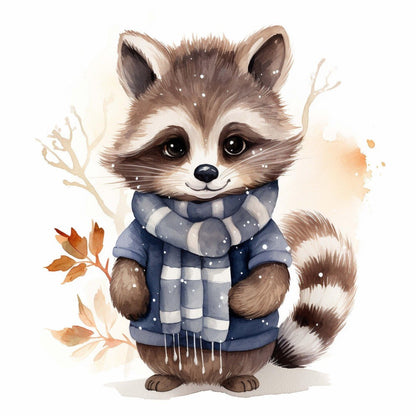 Raccoon | Diamond Painting