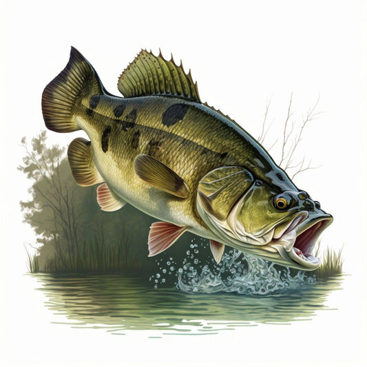 Bass Fish | Diamond Painting