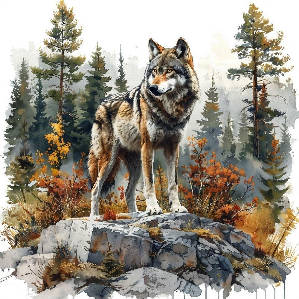 Wolf | Diamond Painting