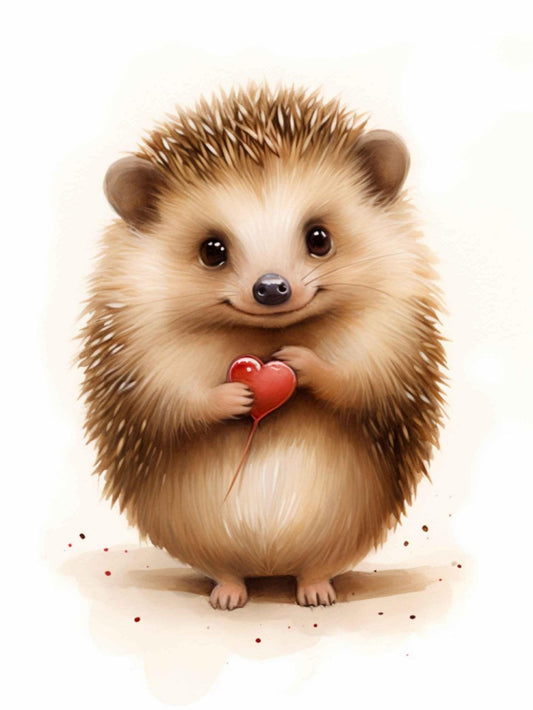 Hedgehog | Diamond Painting
