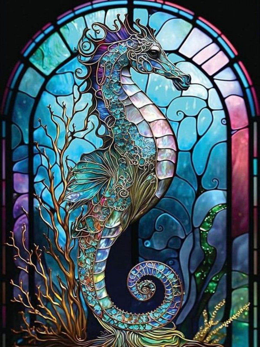 Seahorse | Diamond Painting