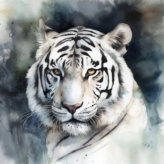 White Tiger | Diamond Painting