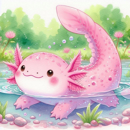 Axolotl | Diamond Painting