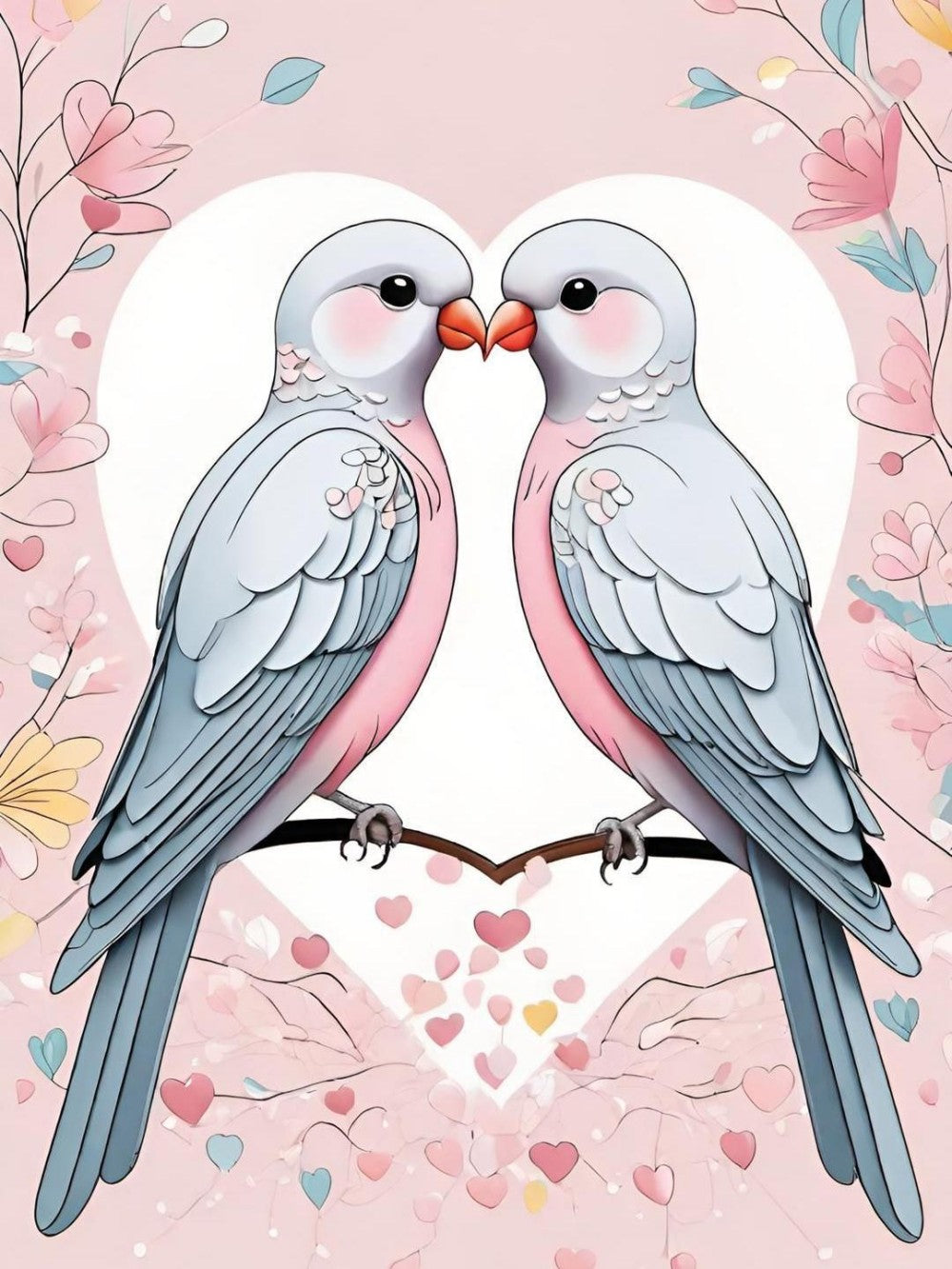 Love Birds | Diamond Painting