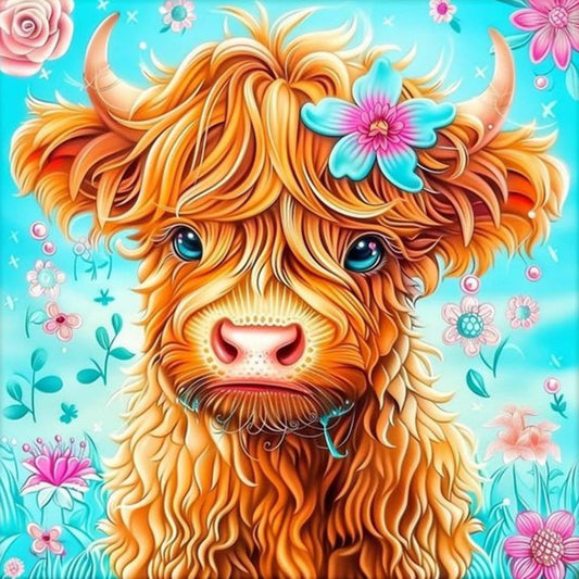 Highland Cow | Diamond Painting