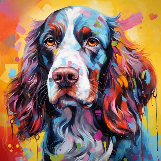 English Springer Spaniel Dog | Diamond Painting