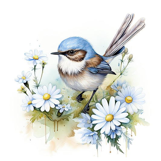 Birds and Flowers | Diamond Painting