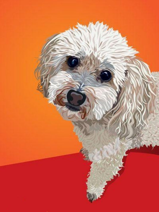 Poodle Dog | Diamond Painting