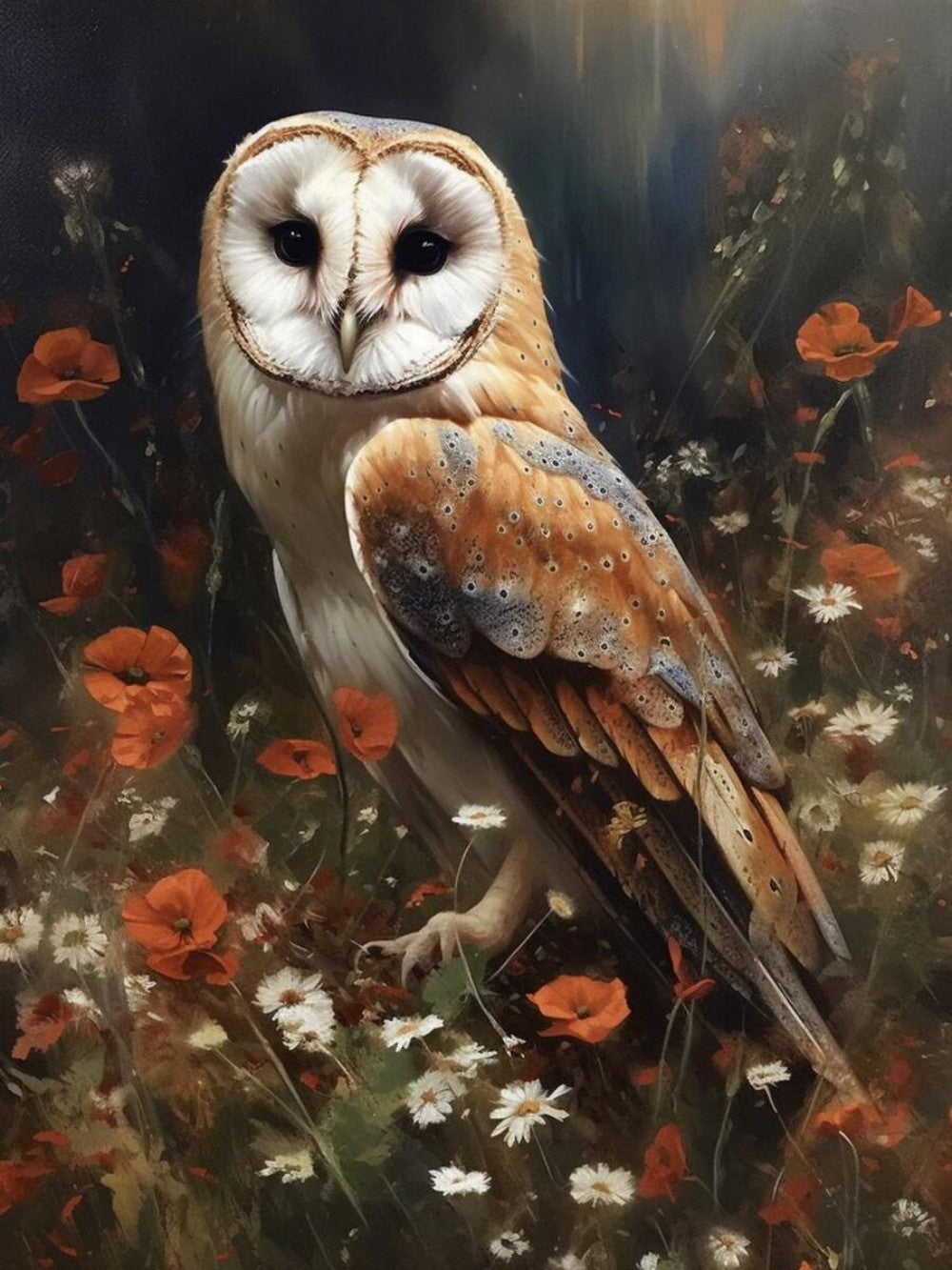 Barn Owl | Diamond Painting