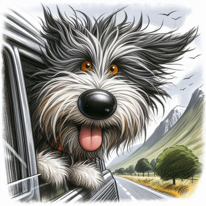 Dog Schnauzer | Diamond Painting