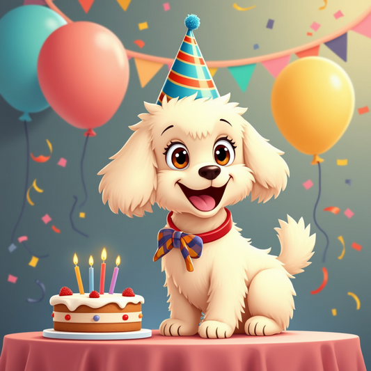 Poodle Dog | Diamond Painting
