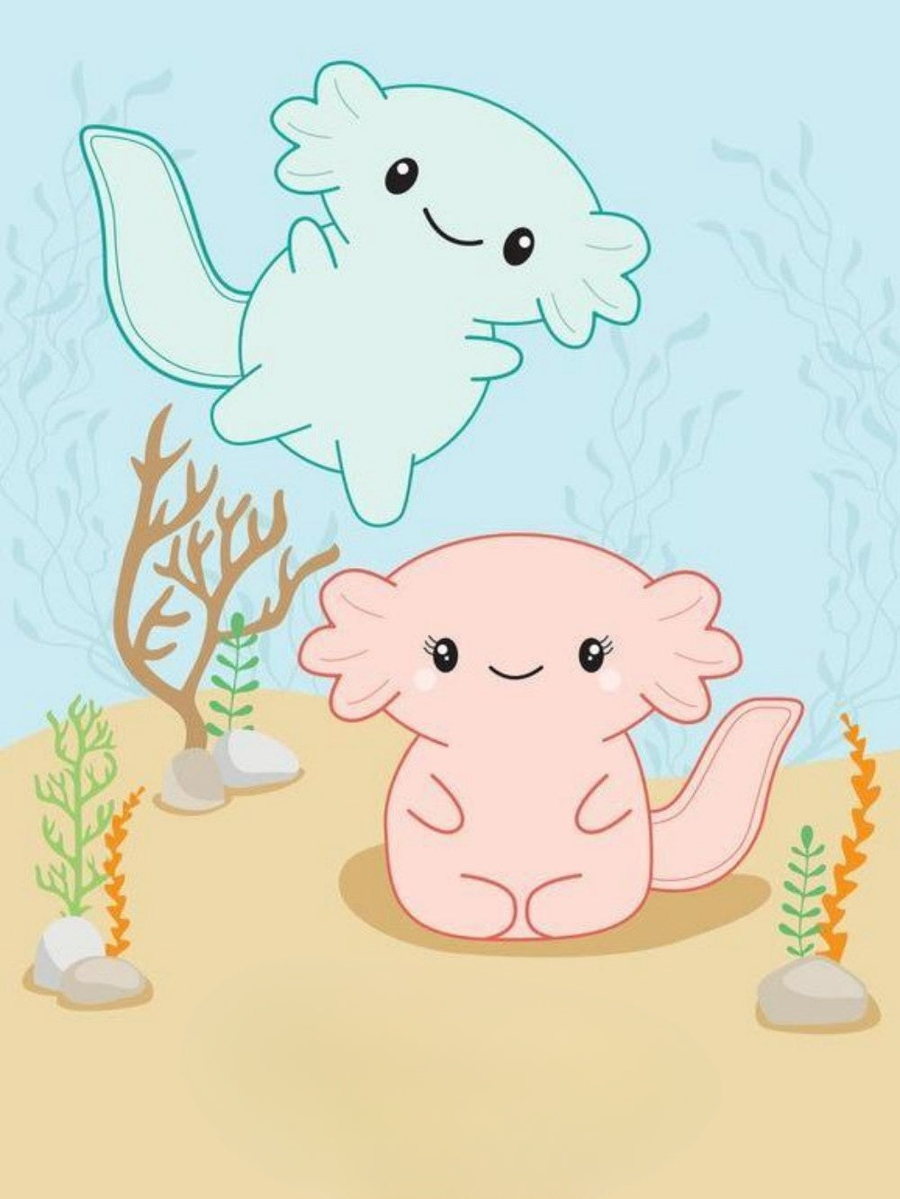 Axolotl | Diamond Painting