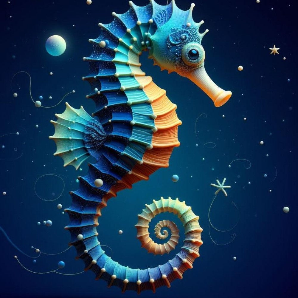 Seahorse | Diamond Painting