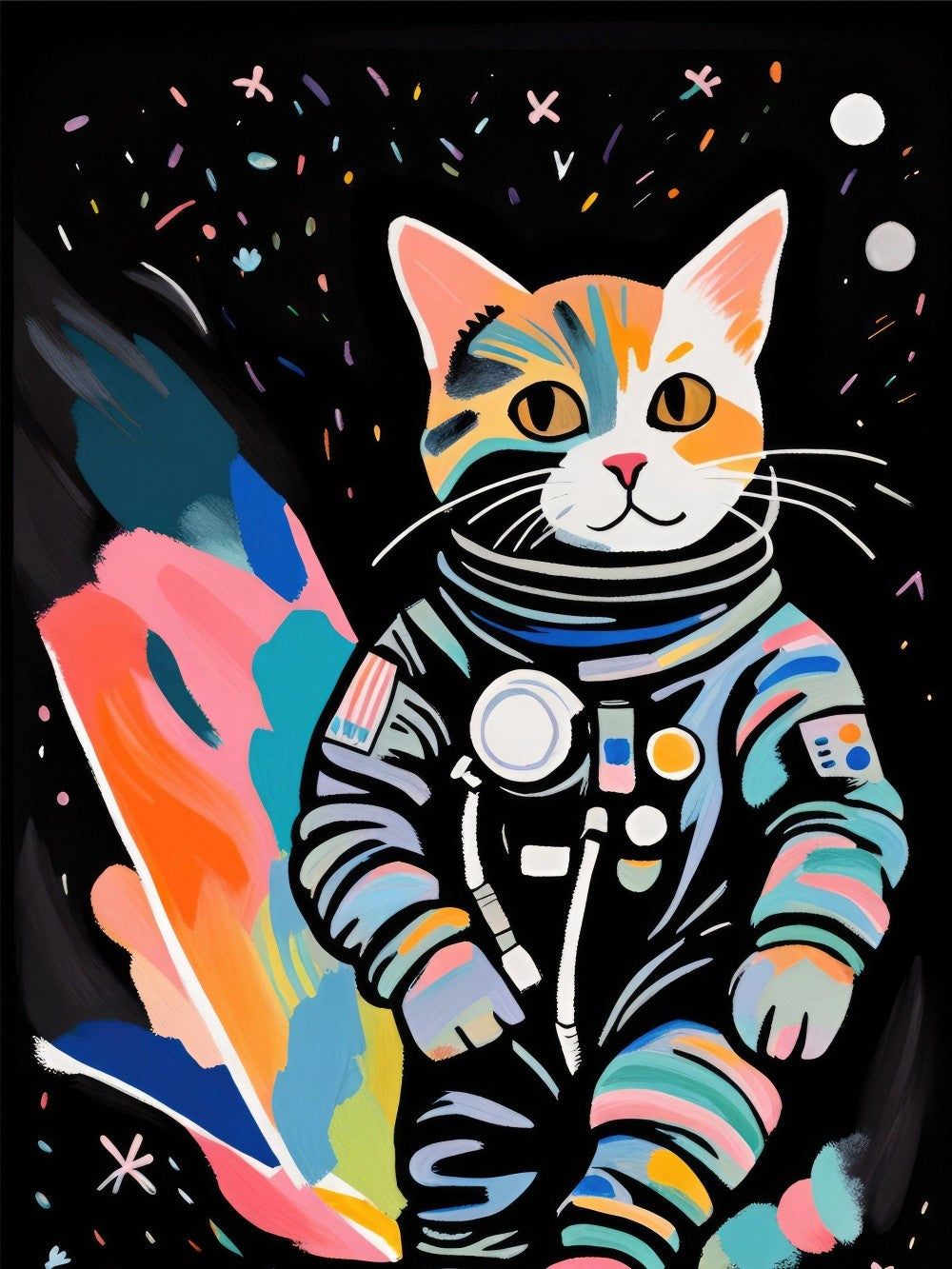 Cats in Space | Diamond Painting