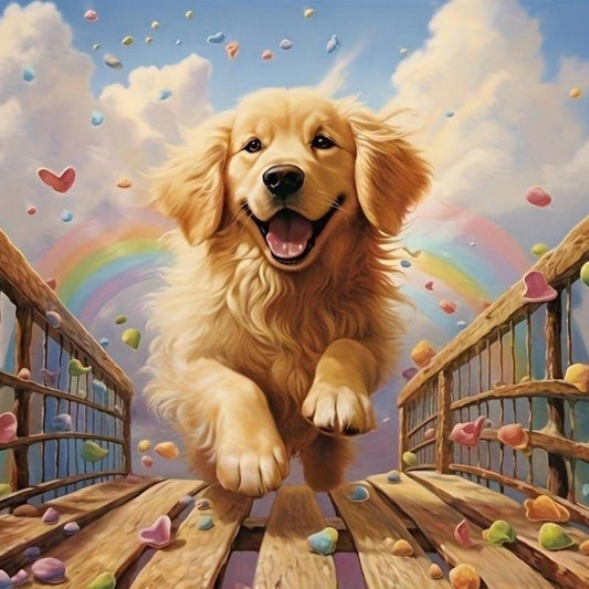 Golden Retriever Dog | Diamond Painting