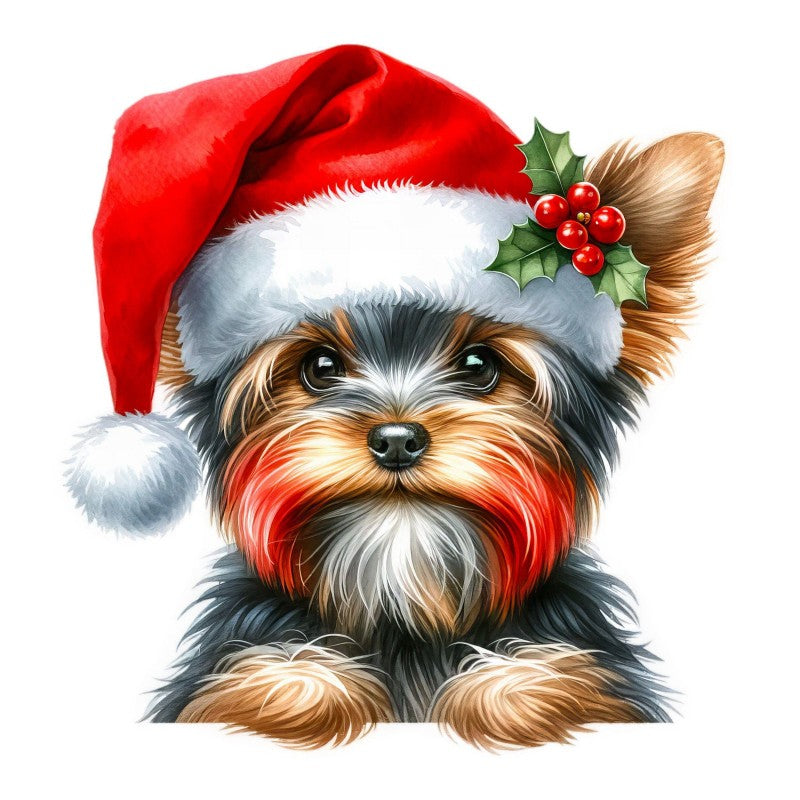 Christmas Dog | Diamond Painting