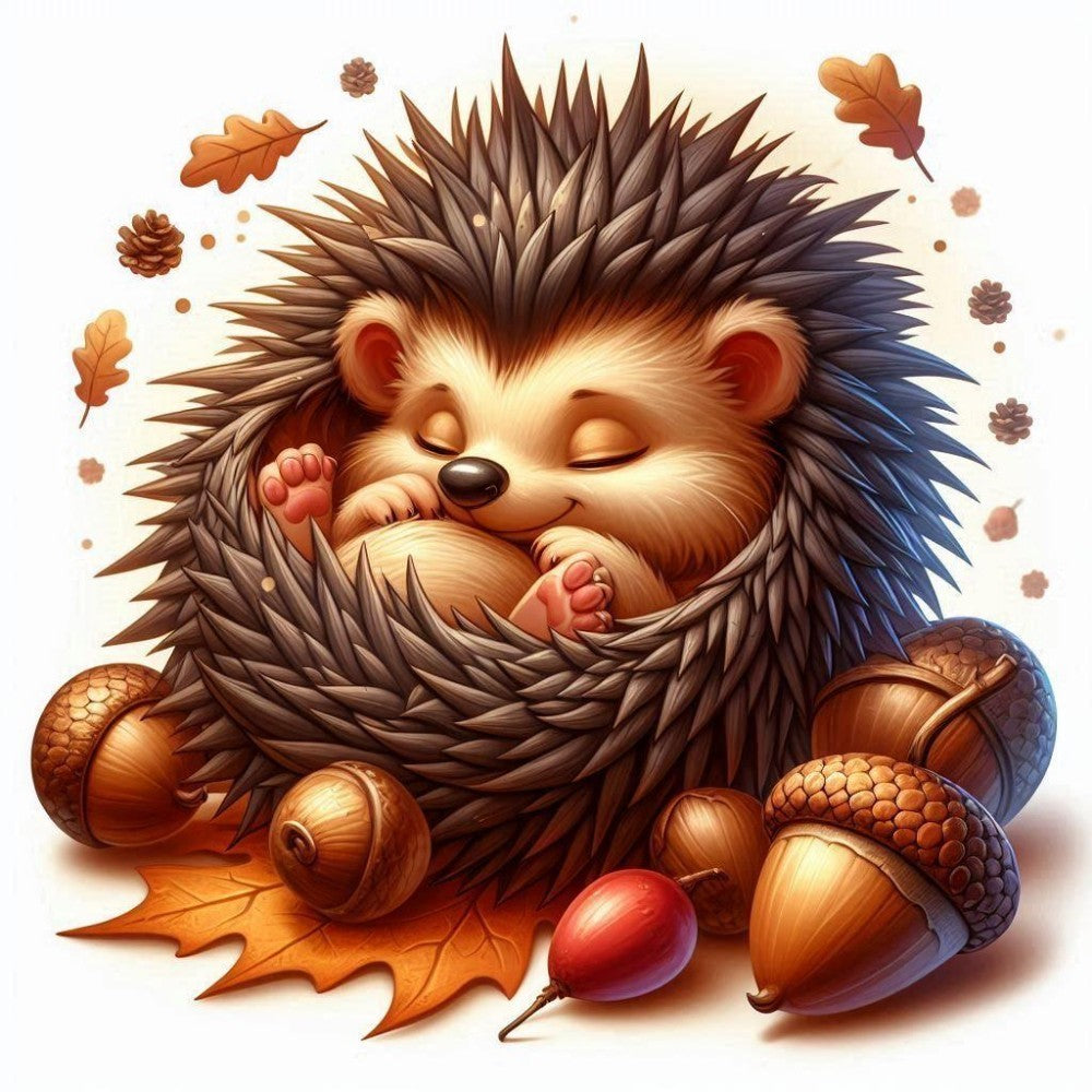 Hedgehog | Diamond Painting
