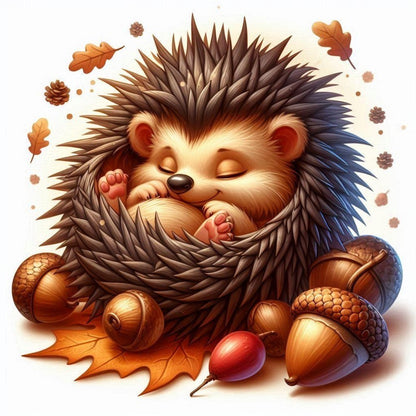 Hedgehog | Diamond Painting