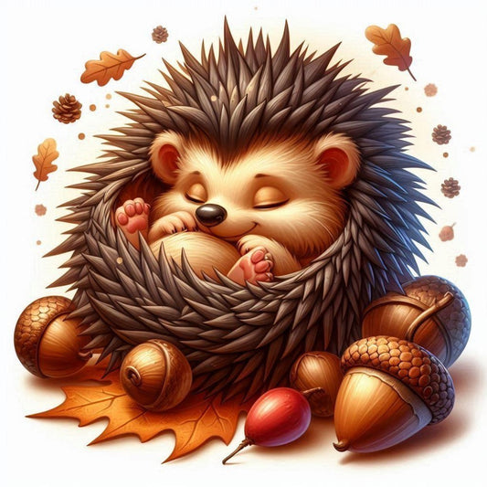 Hedgehog | Diamond Painting