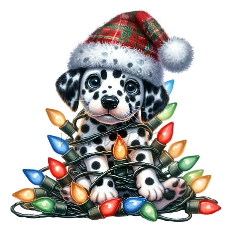 Christmas Dog | Diamond Painting