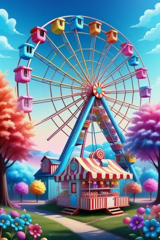 Amusement Park | Diamond Painting