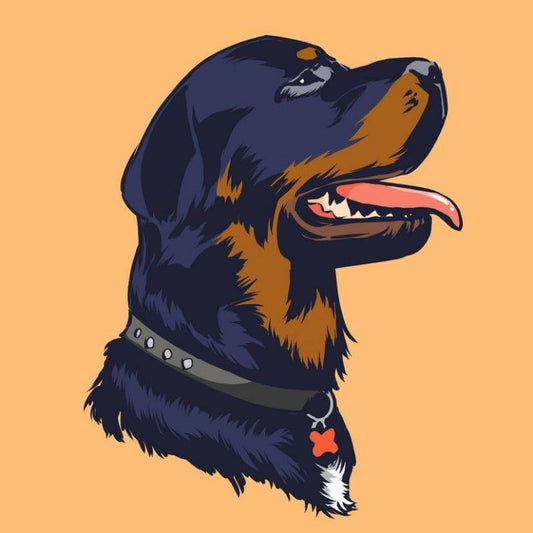 Rottweiler Dog | Diamond Painting