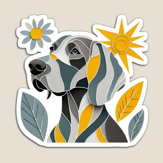 Weimaraner Dog | Diamond Painting