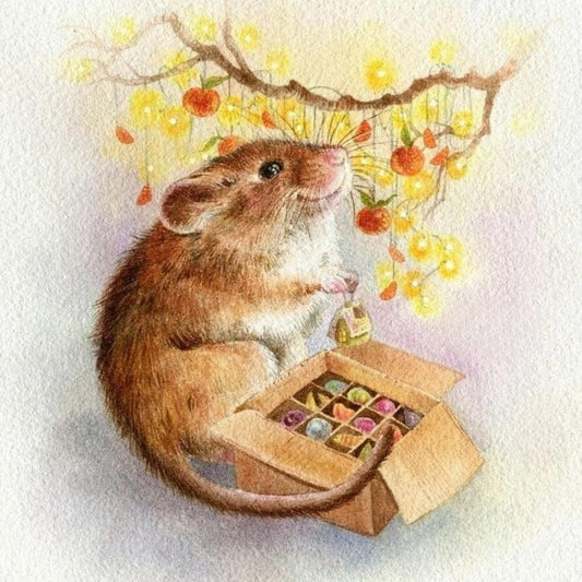 Mouse Rat | Diamond Painting