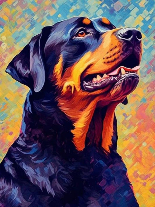 Rottweiler Dog | Diamond Painting