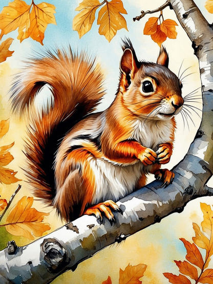 Squirrel | Diamond Painting