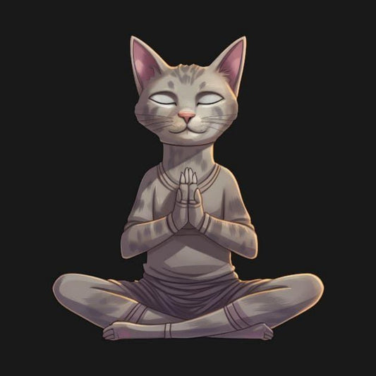 Cats Doing Yoga | Diamond Painting