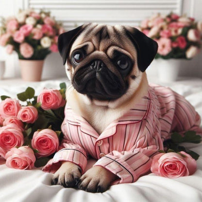 Dog Pug | Diamond Painting