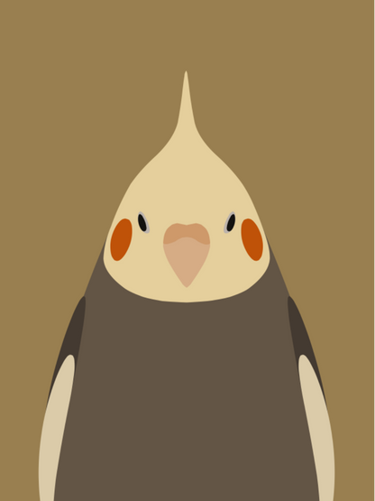 Cockatiel Parrot | Diamond Painting