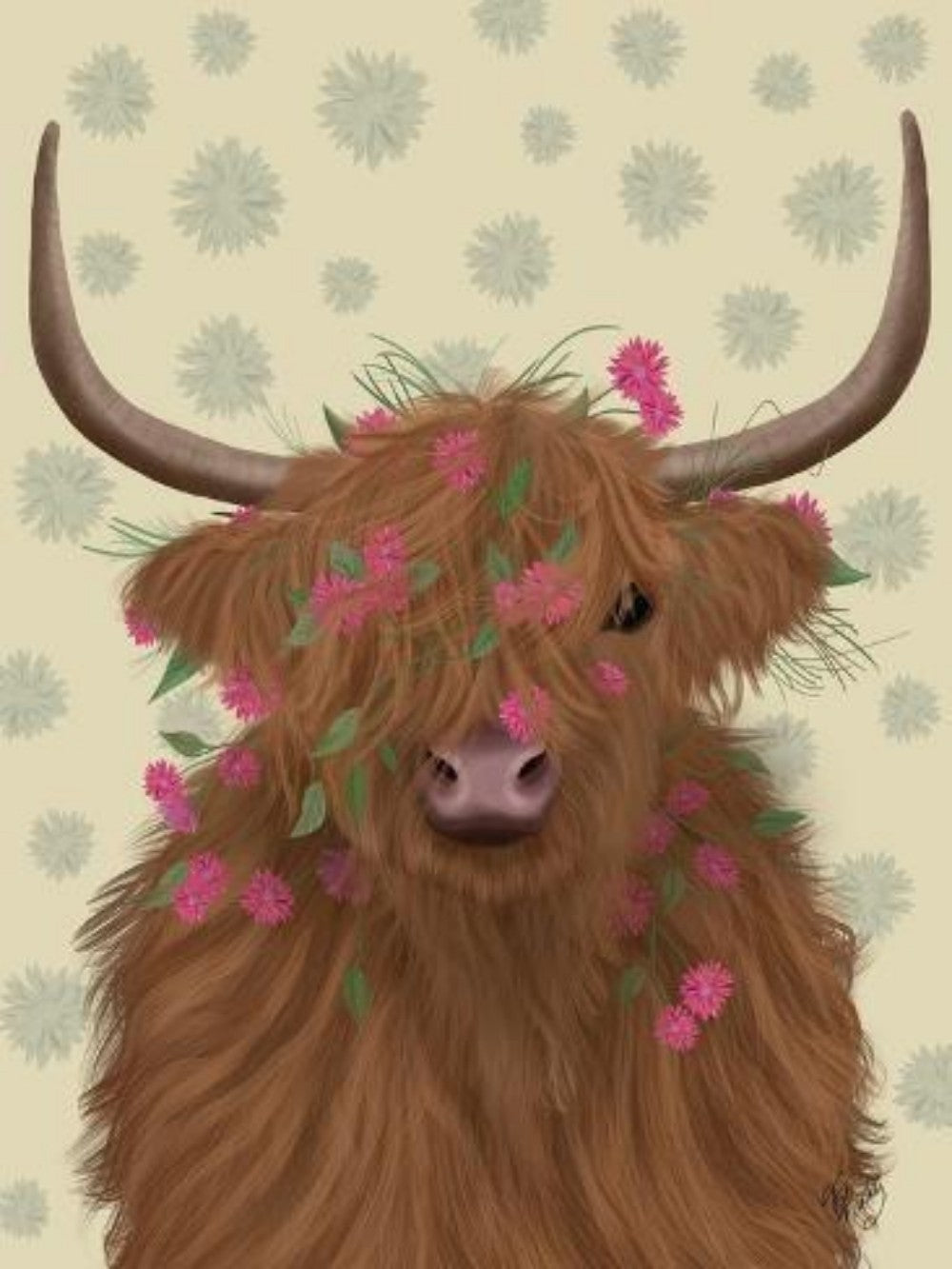 Highland Cow | Diamond Painting